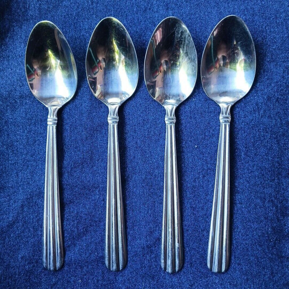 Pfaltzgraff Hampton Forge Stainless Steel Teaspoons Set of 4